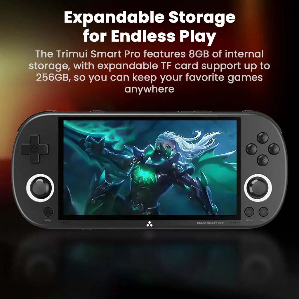 TRIMUI Smart Pro 5 inch Handheld Game Console with Preinstalled Emulator - Image 9
