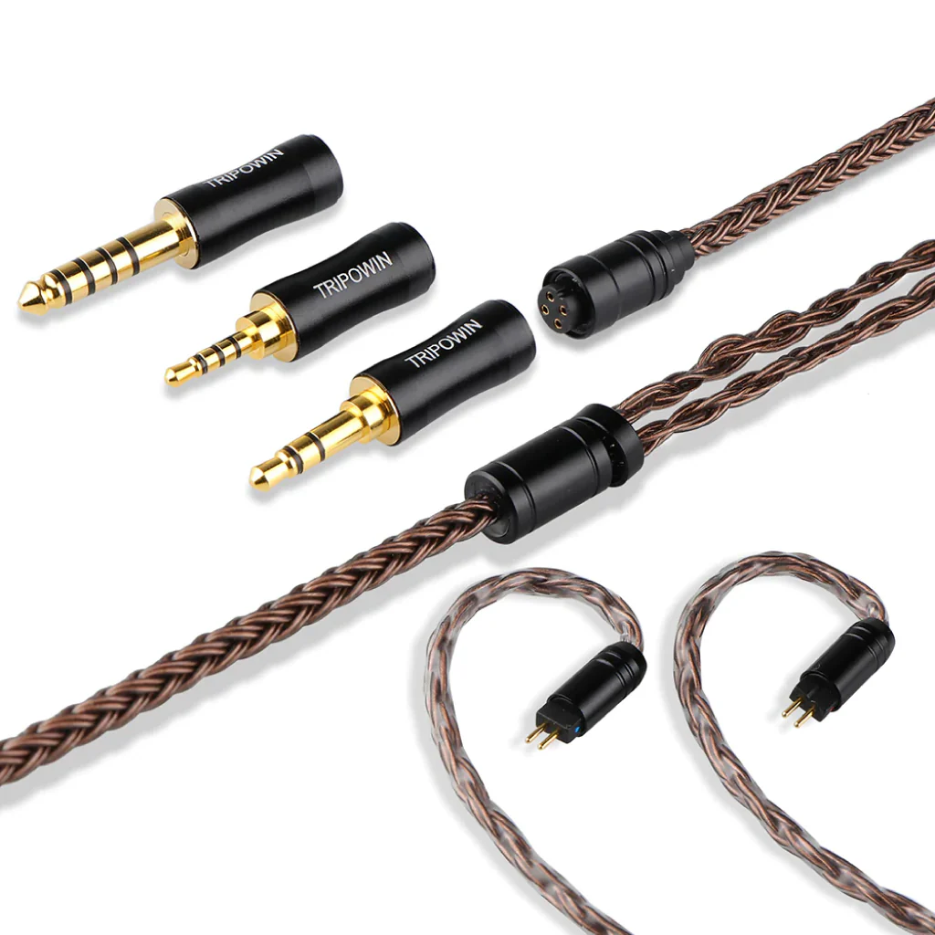 Tripowin - Amber 14-Core Upgrade Cable for IEM - Image 7