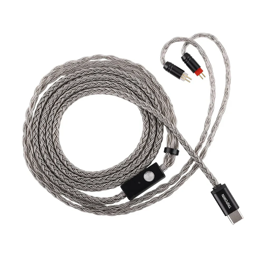 Tripowin – Zonie 16 Core Silver-Plated Upgrade Cable For IEM - Image 3