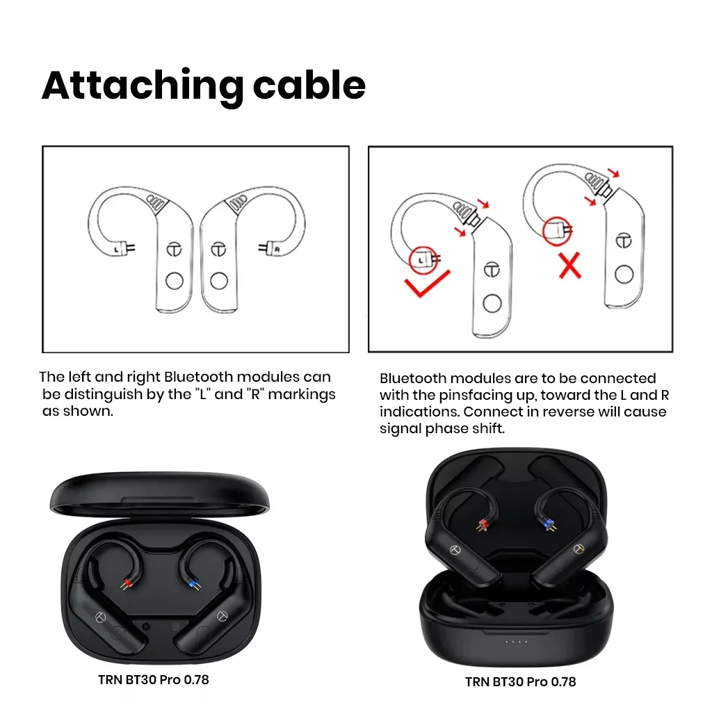 TRN BT30 Pro Hi-Res Bluetooth True Wireless Adapter for IEMs - Image 15