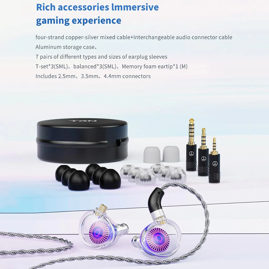 TRN Medusa 12mm 2nd Gen DLC Dynamic Driver IEM - Image 11