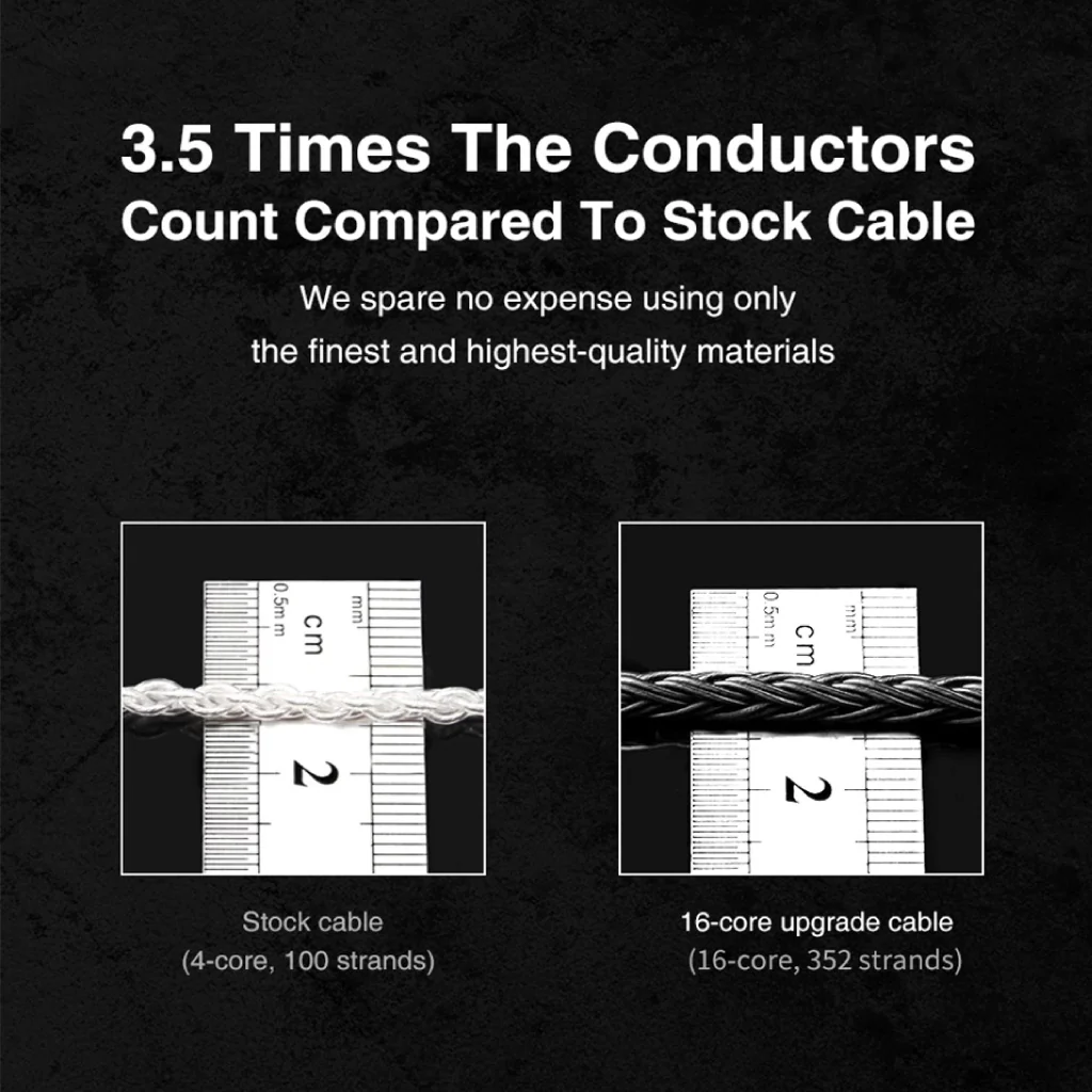 TRN - T2 Pro 16 Core Upgrade Cable for IEM - Image 12