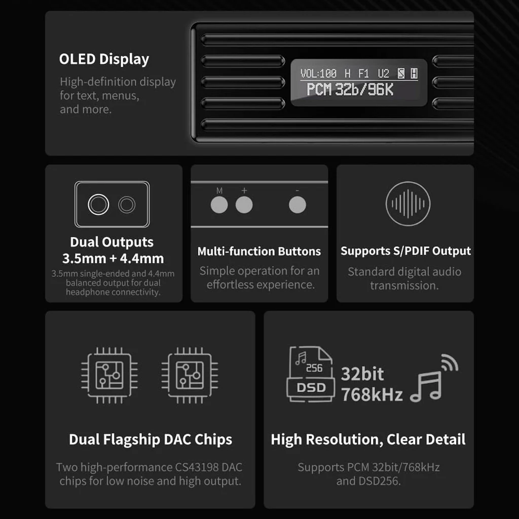 TRN TE Pro Portable HiFi DAC  & Amp - Image 8