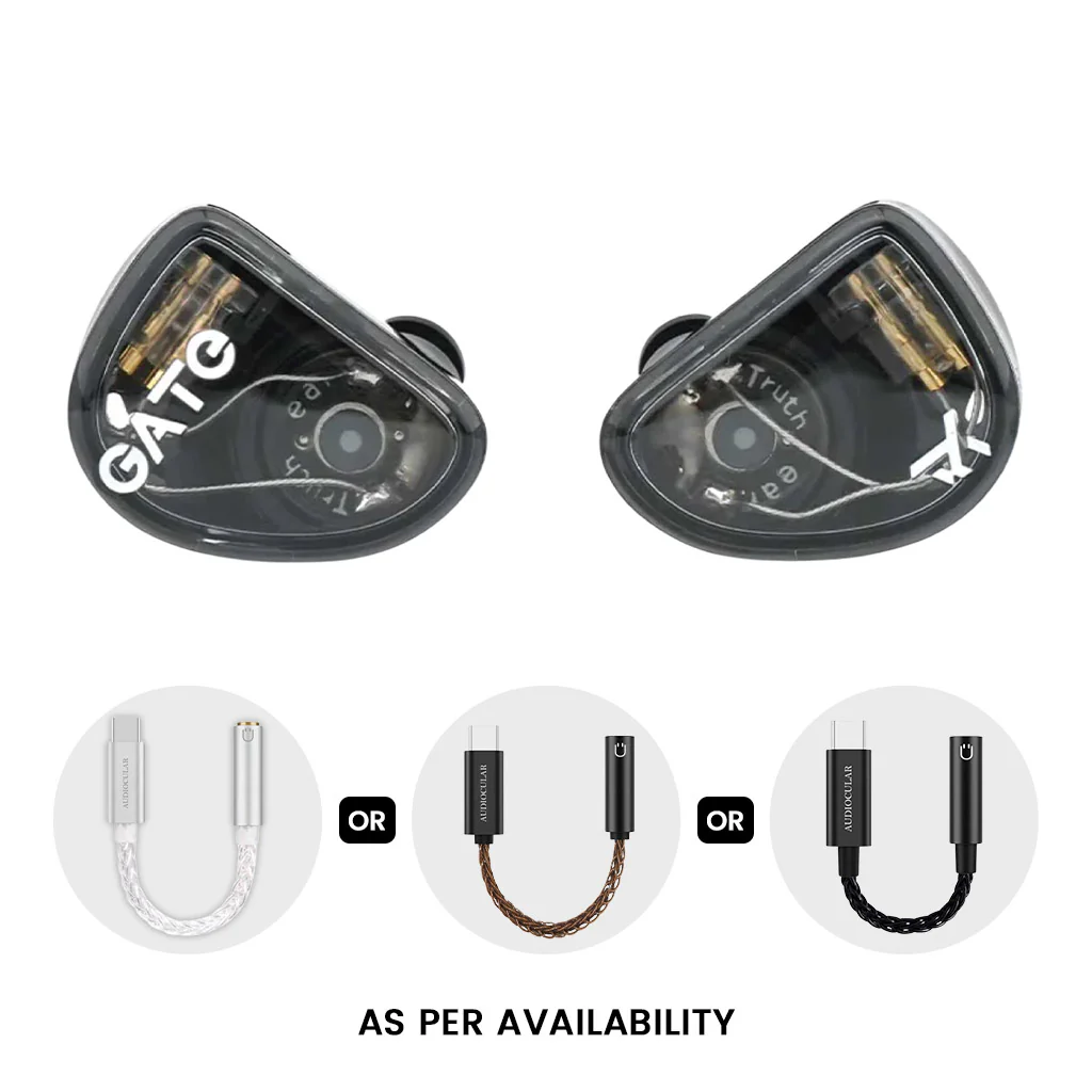 Truthear GATE IEM +  AUDIOCULAR D07 Slim DAC & Amp