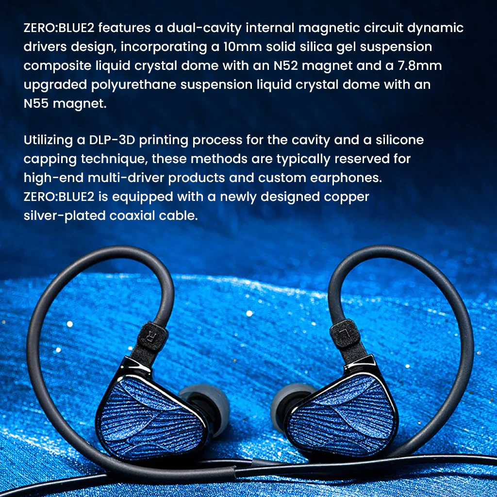 Truthear x Crinacle Zero: Blue2 Dual Dynamic Driver IEM - Image 7
