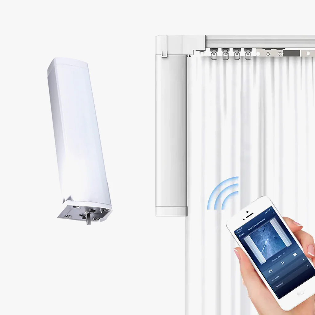 TECPHILE - Wifi Smart Curtain Motor and Remote Controller
