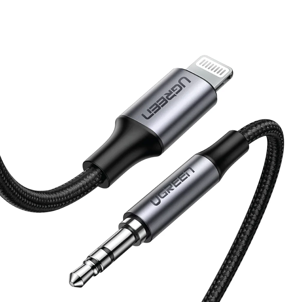 UGREEN - US315 Lighting to 3.5mm Male Aux Cable