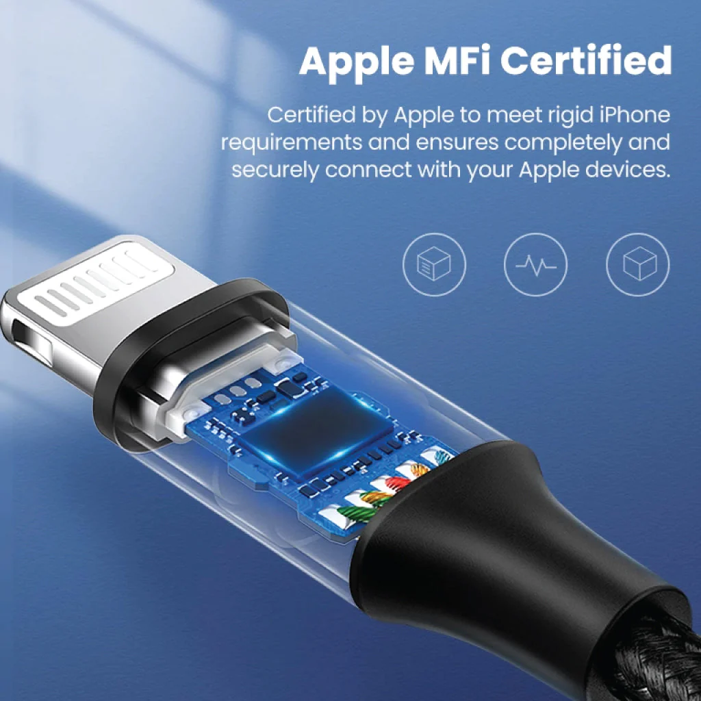 UGREEN - US315 Lighting to 3.5mm Male Aux Cable - Image 2