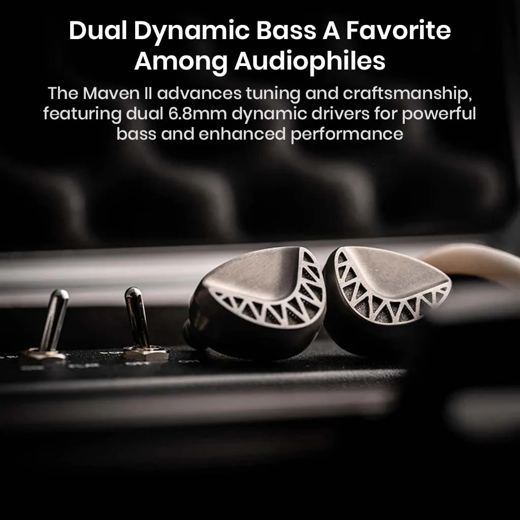 Unique Melody Maven II Dual Dynamic Driver IEM - Image 3