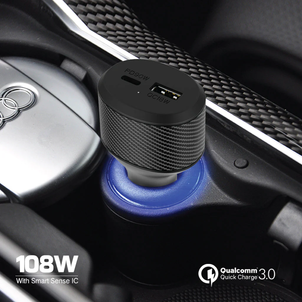 URVNS - C32 108W PD Car Charger - Image 6