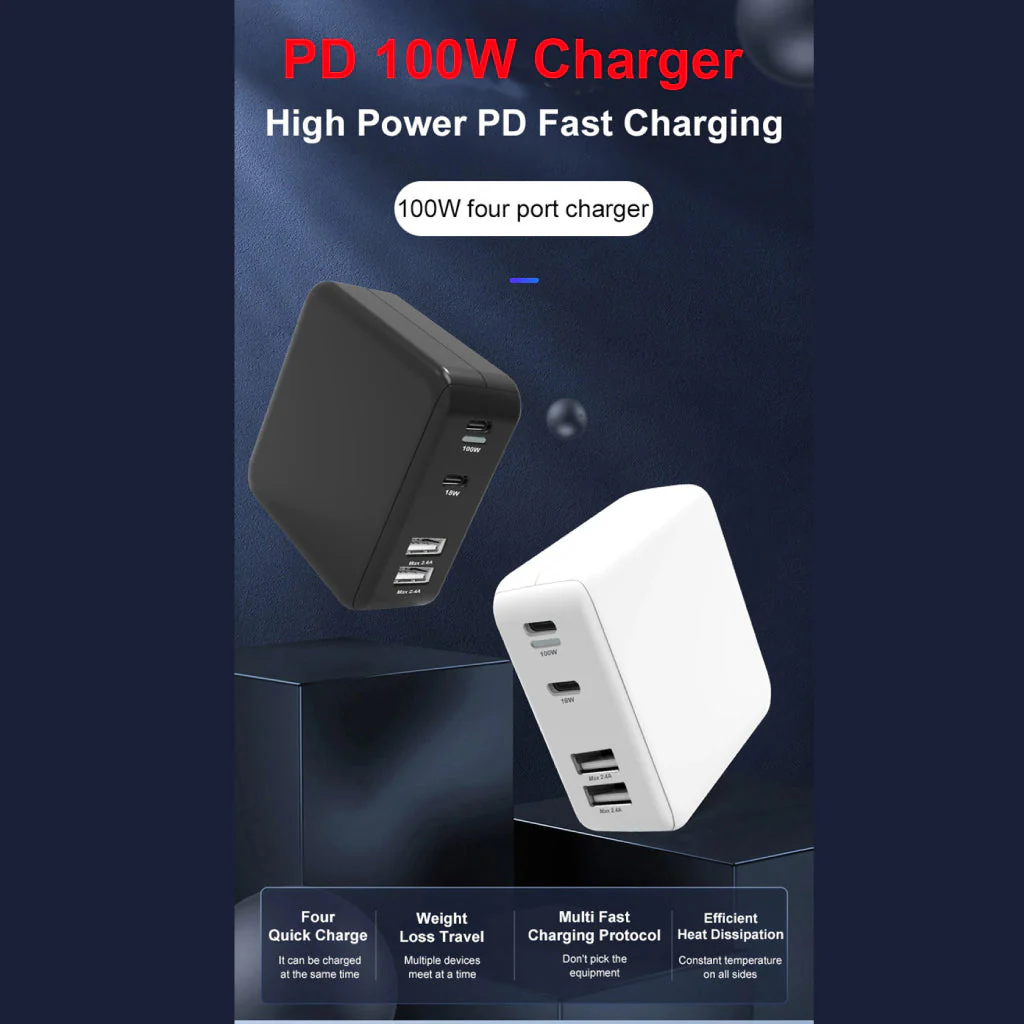 URVNS - CP100 PD2 100W GaN Charger - Image 2
