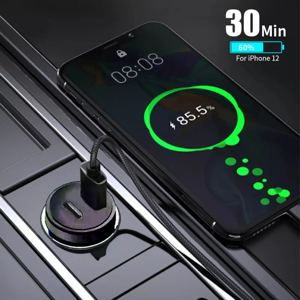 URVNS - CW200 20W Mini Car Charger - Image 7