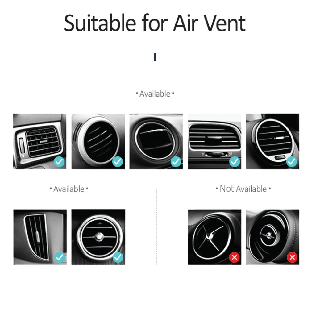 USAMS - CD-94 Car Vent Mobile Charger - Image 6