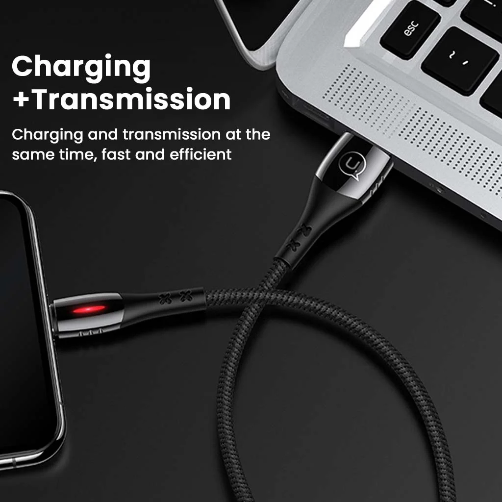 USAMS- SJ344USB01 USB-A To Lightning Fast Charging Cable (120cm) - Image 8