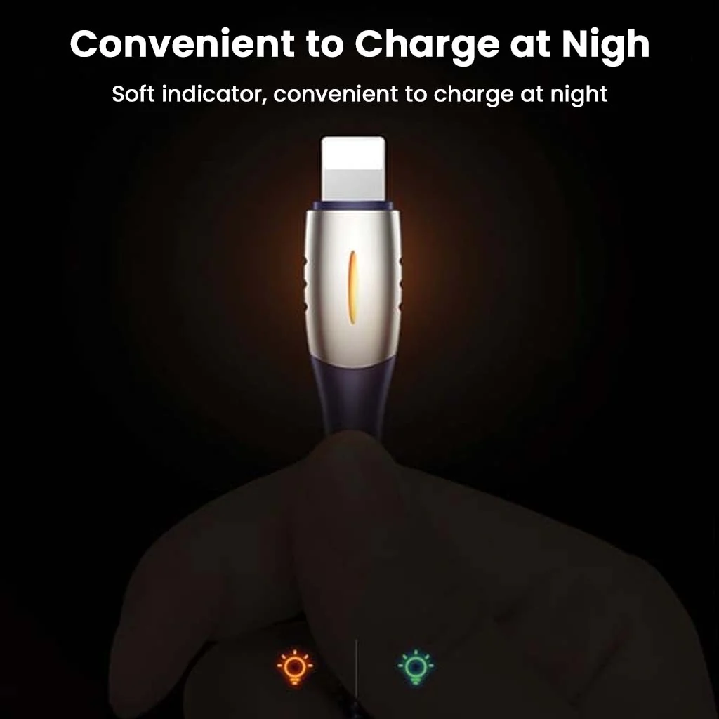 USAMS- SJ344USB01 USB-A To Lightning Fast Charging Cable (120cm) - Image 9