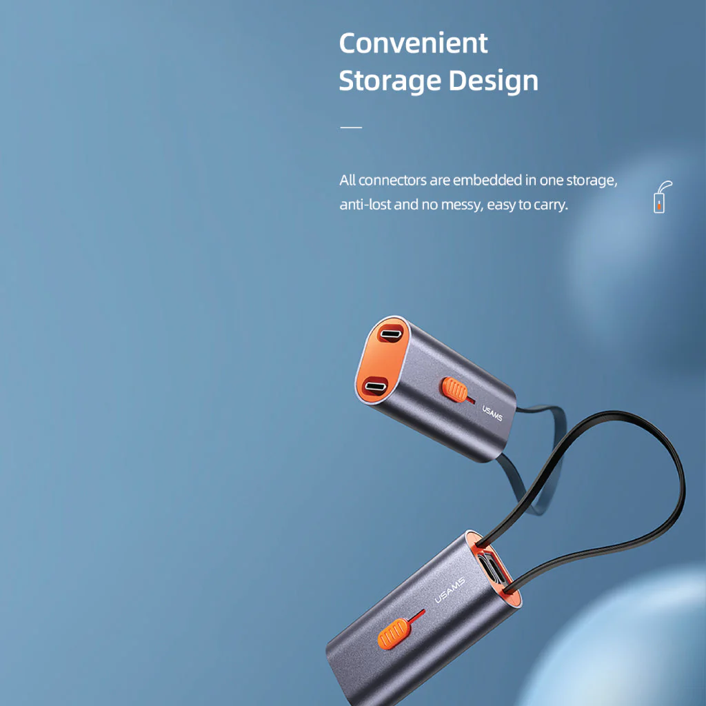 USAMS - US-SJ560 4 IN 1 Multifunctional Cable (Demo Unit) - Image 9