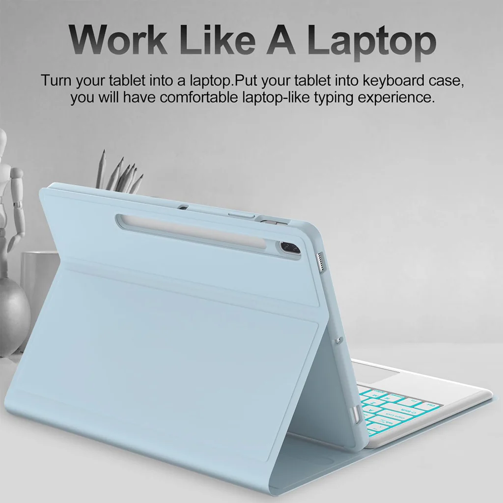 X510T Keyboard Case for Samsung Galaxy Tab S9 / S9 FE / S8 / S7 - Image 18