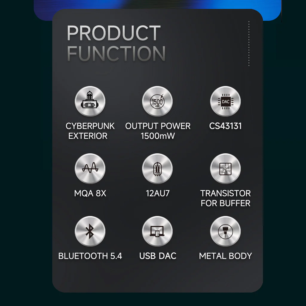 xDuoo DM-01 CS43131 Bluetooth 5.4 USB DAC & Headphone Amplifier - Image 6