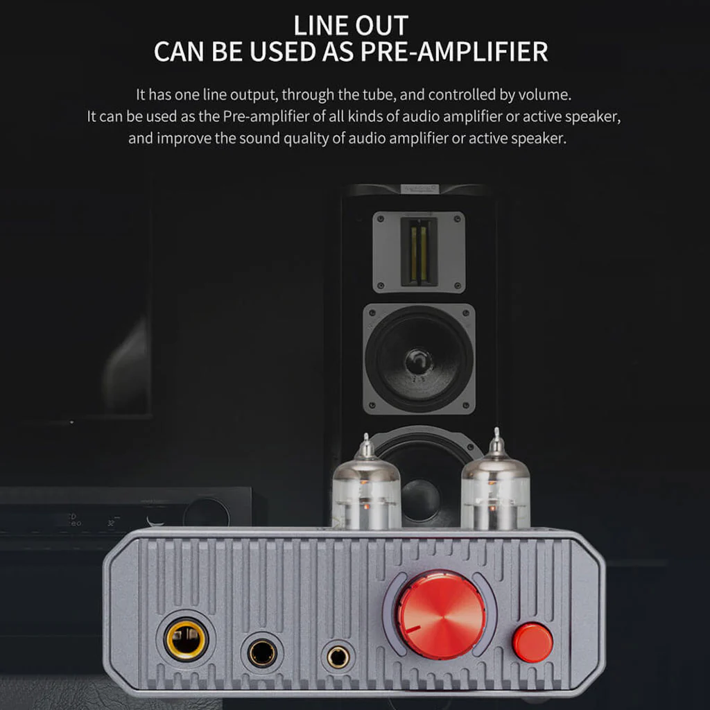 xDuoo - MH02 USB DAC & Tube Headphone Amplifier - Image 11