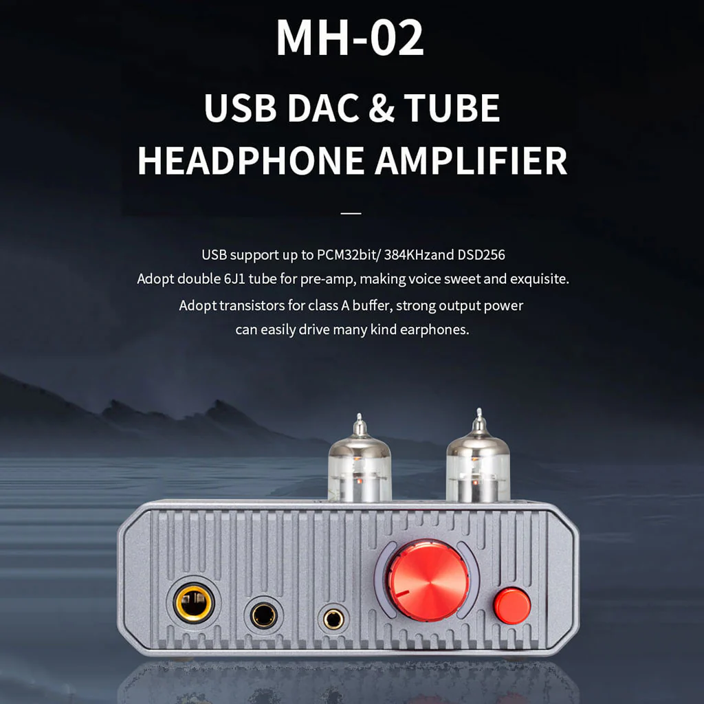 xDuoo - MH02 USB DAC & Tube Headphone Amplifier - Image 4