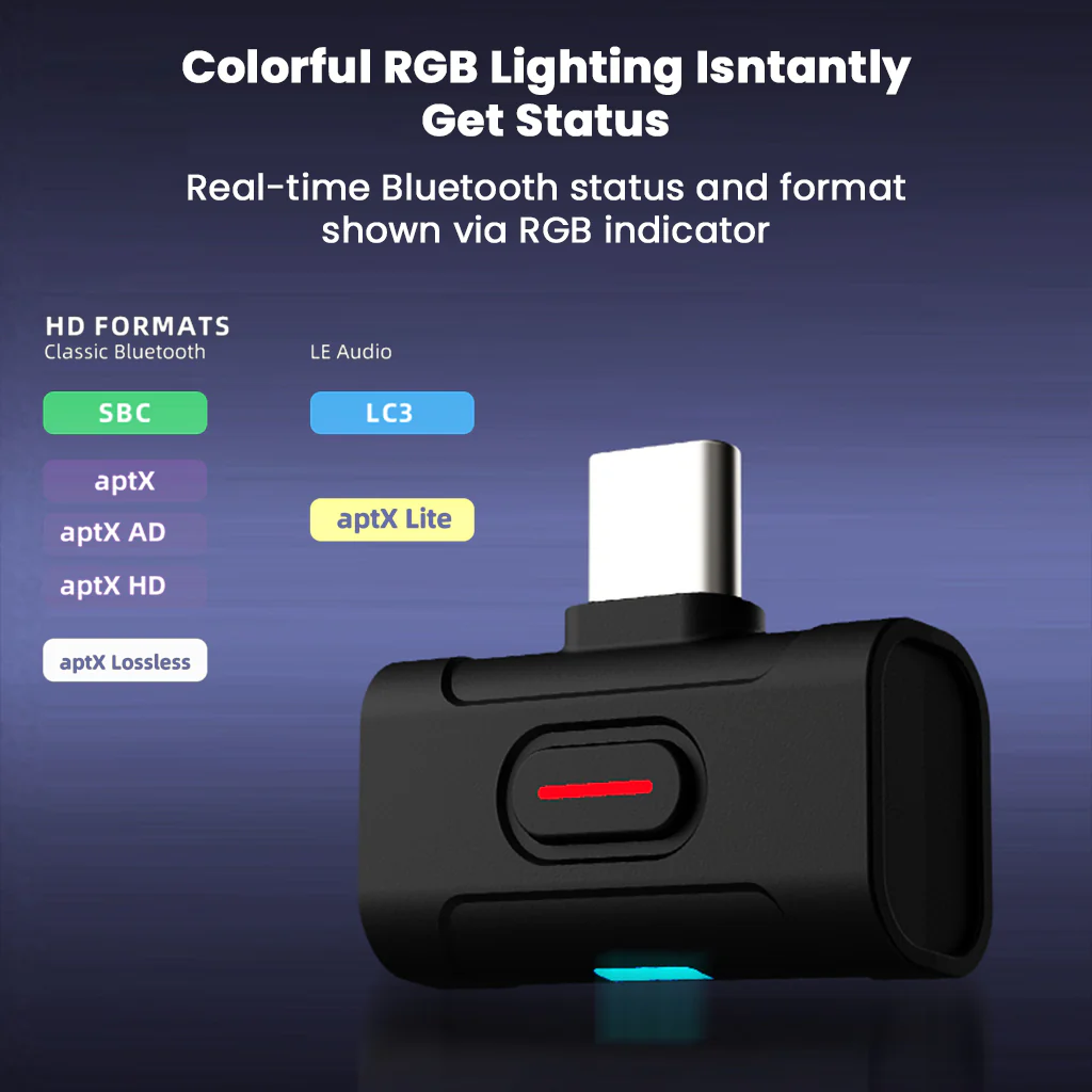 xDuoo- MX-C1 Bluetooth 5.4 Audio Bluetooth Transmitter - Image 10