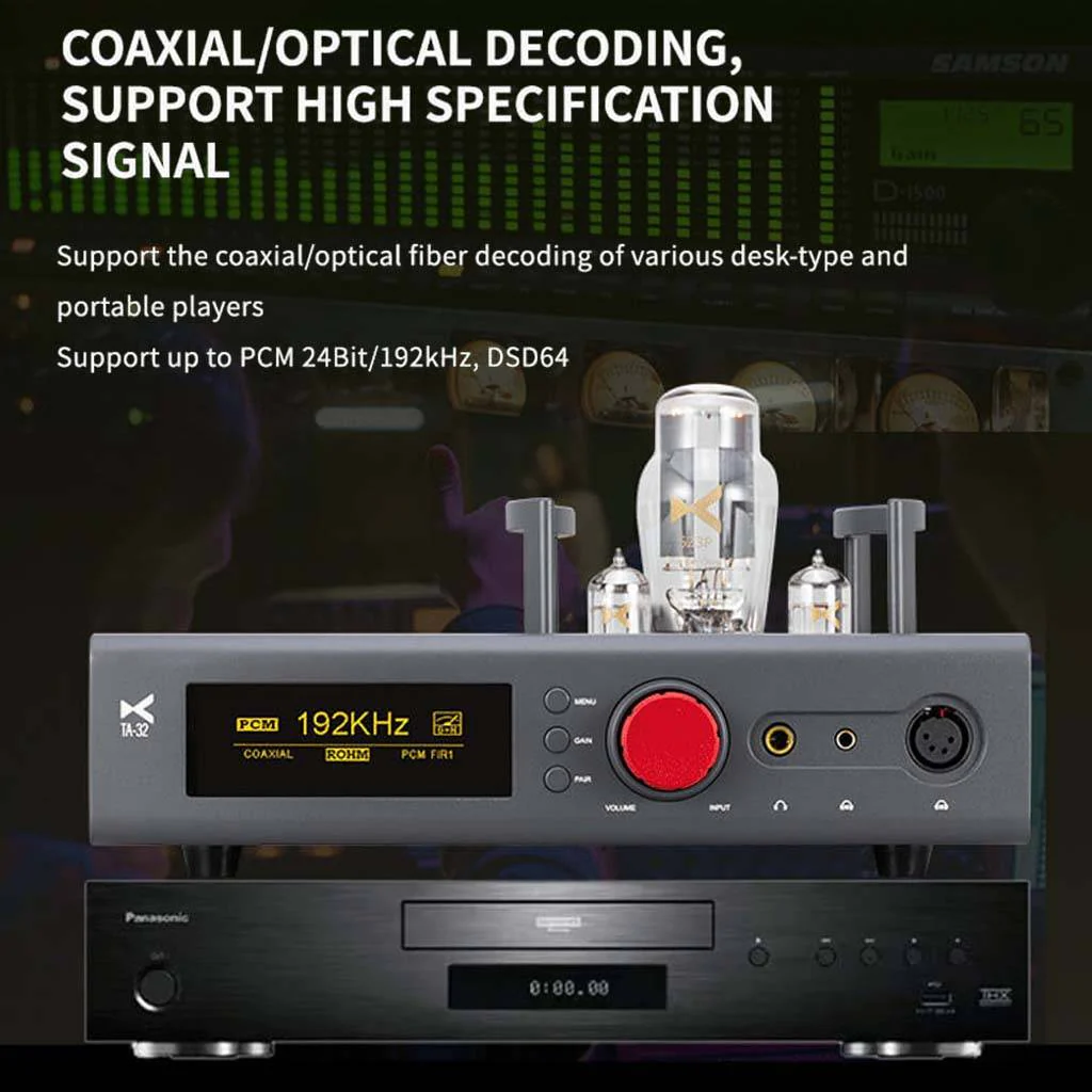 xDuoo TA-32 Hybrid Tube Headphone Amp & Dac - Image 6