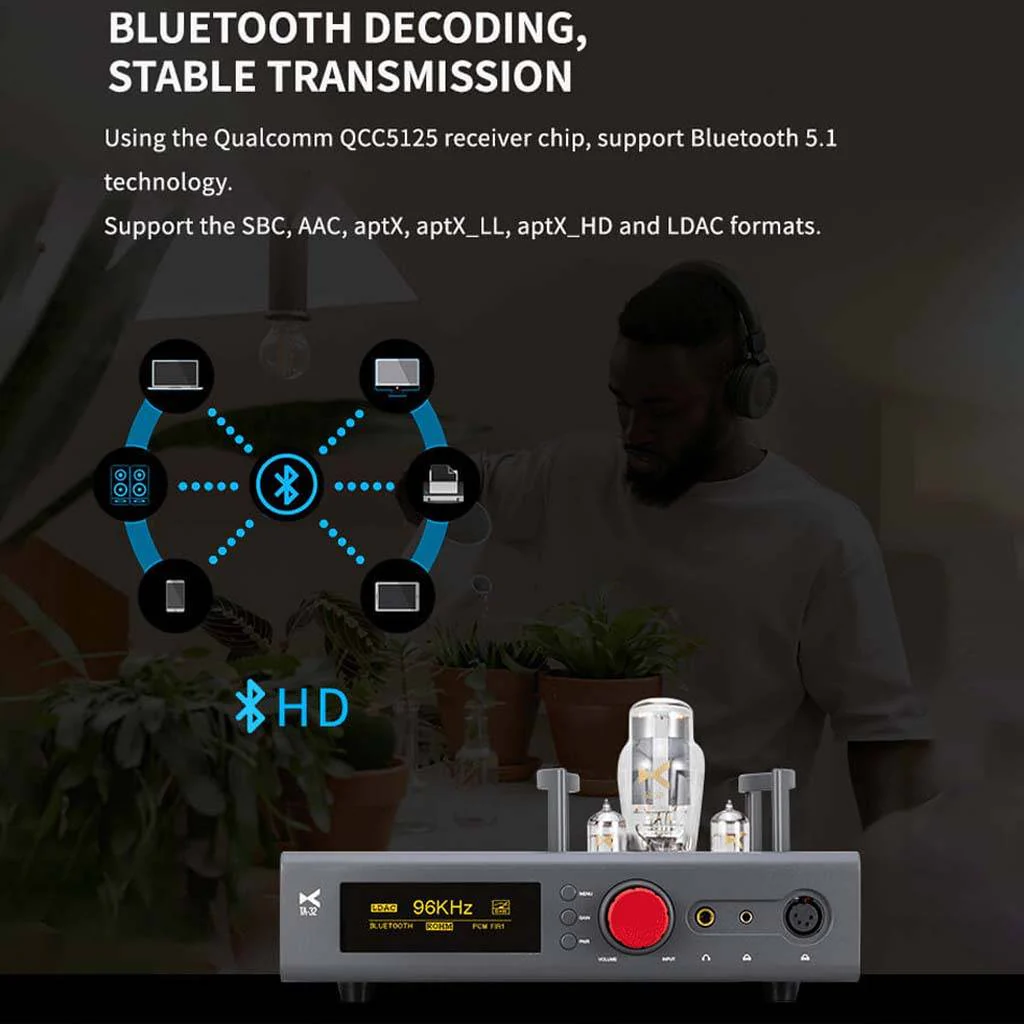 xDuoo TA-32 Hybrid Tube Headphone Amp & Dac - Image 7