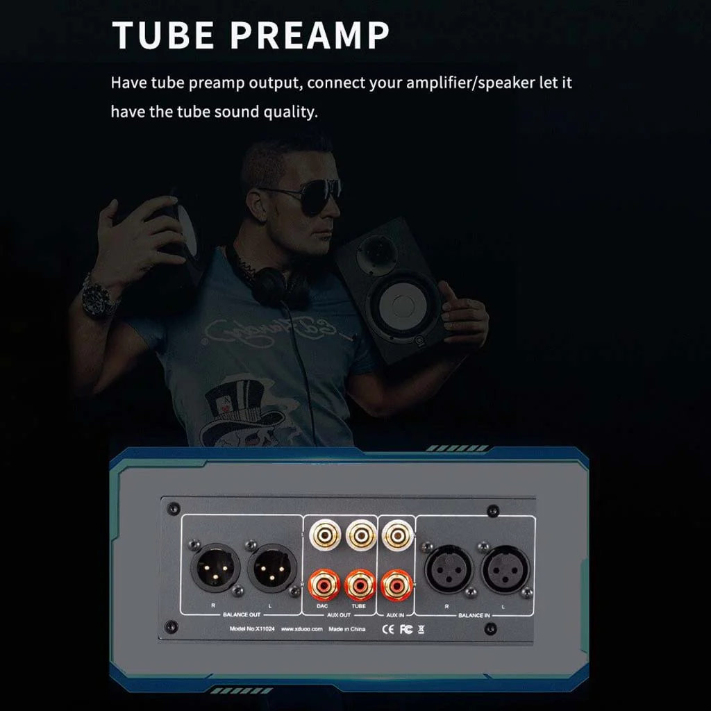 xDuoo TA-32 Hybrid Tube Headphone Amp & Dac - Image 8