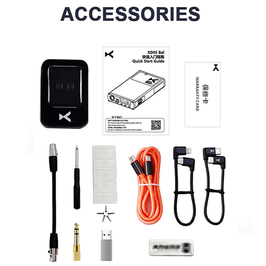 xDuoo - XD05 Bal2 ES9038Q2M Portable DAC & Headphone AMP - Image 9