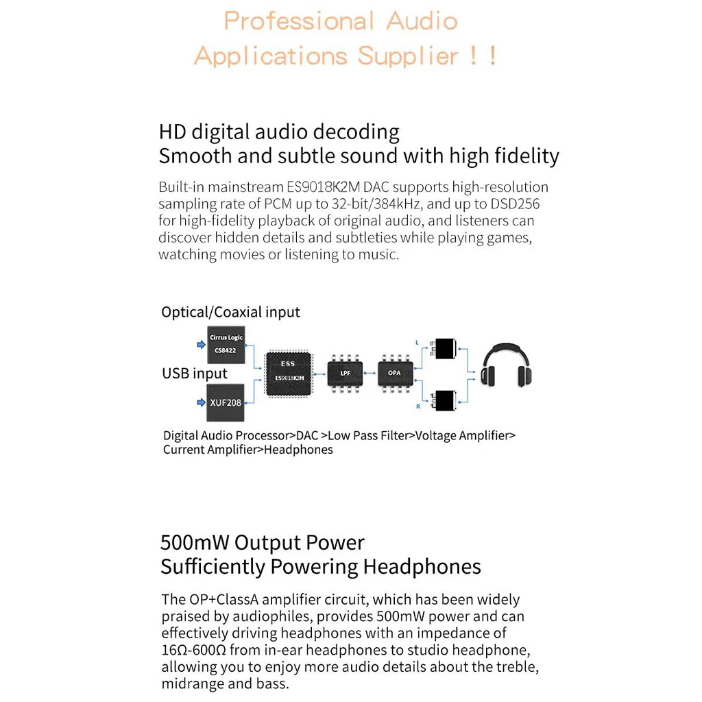 xDuoo - XD05 Basic Portable Headphone Amplifier - Image 6