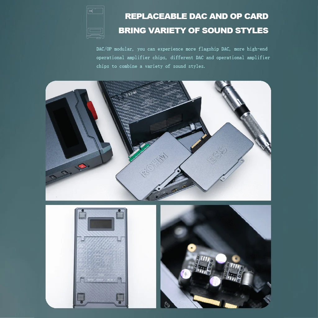 xDuoo XD05 Pro ES9039SPro Portable DAC & Headphone Amplifier - Image 5