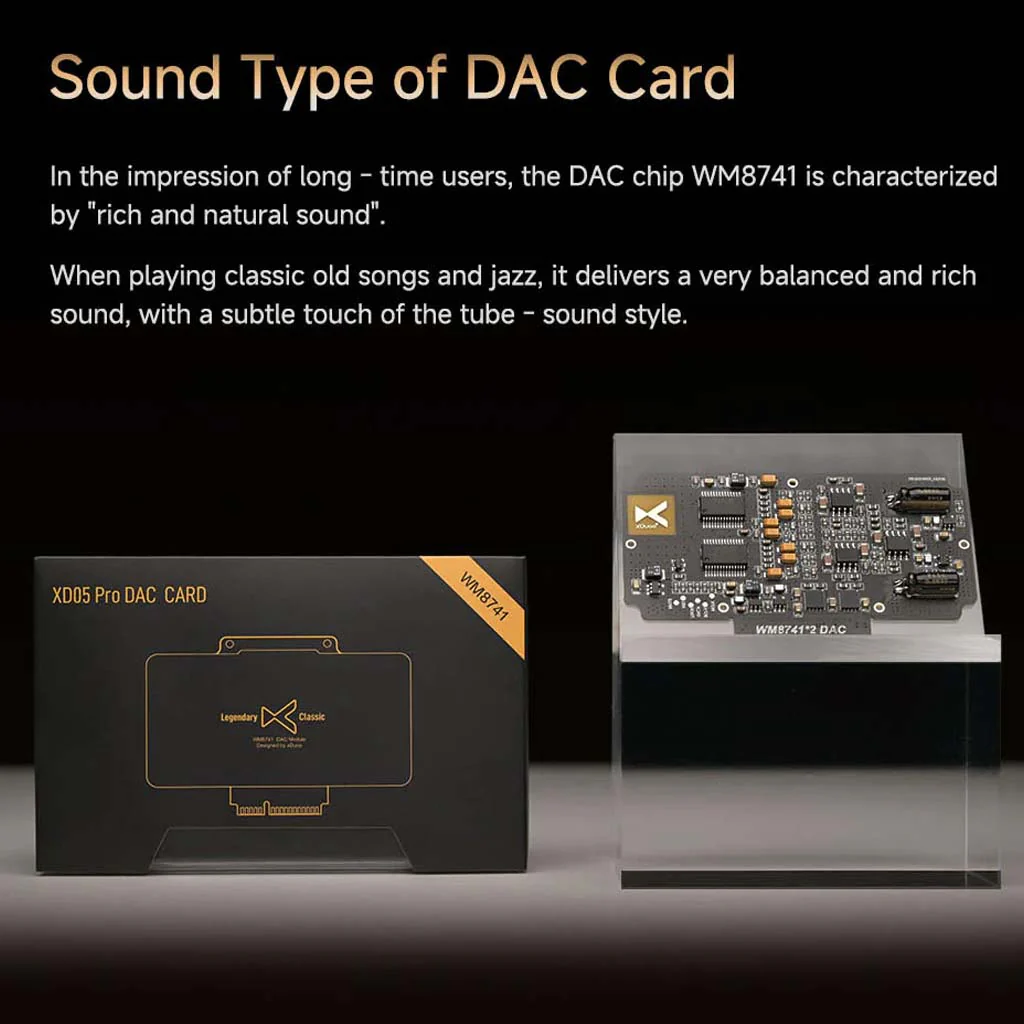 xDuoo XD05 Pro Wolfson WM8741 DAC Card - Image 3