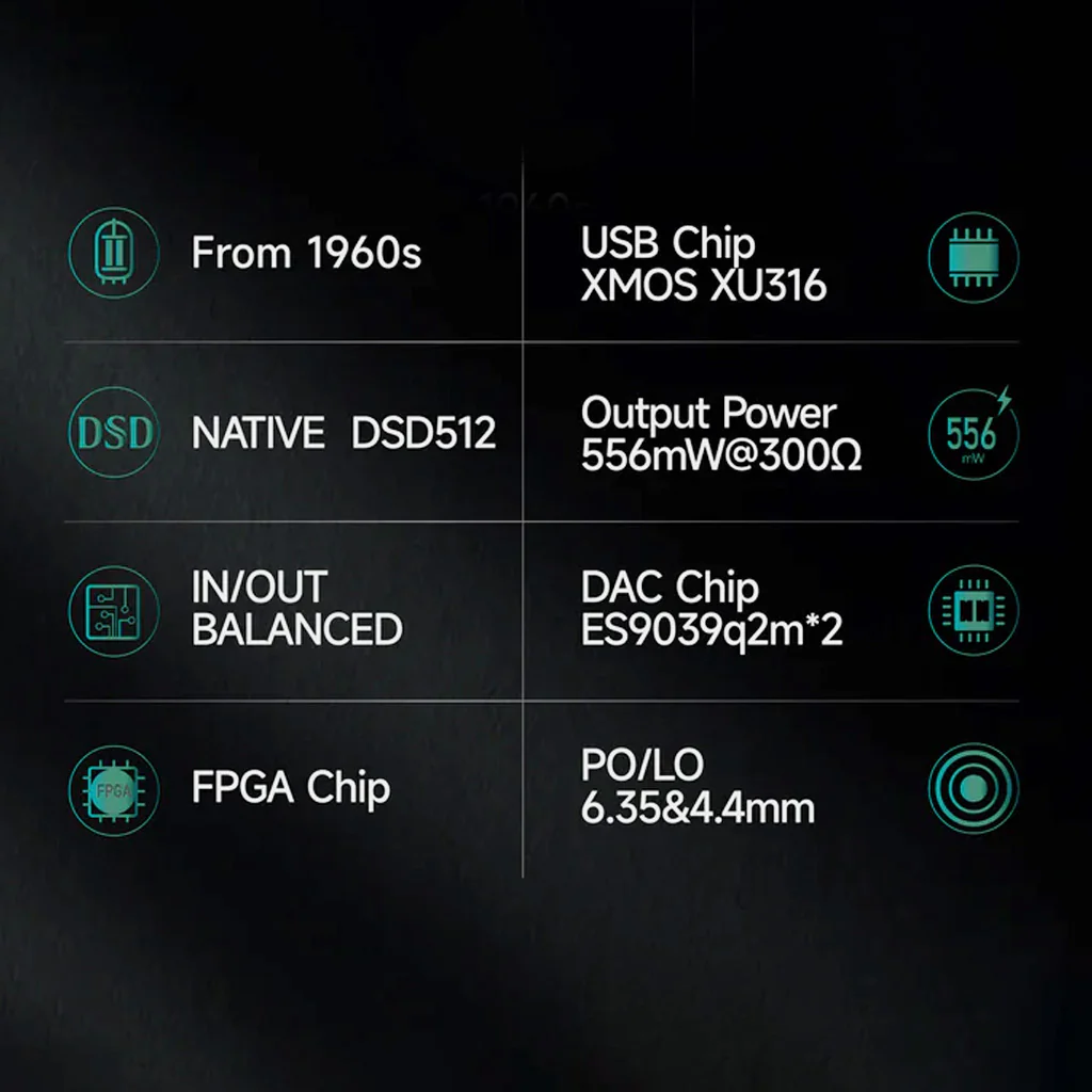 xDuoo XD05T Dual ESS ES9039Q2M Portable DAC & Headphone Amplifier - Image 9