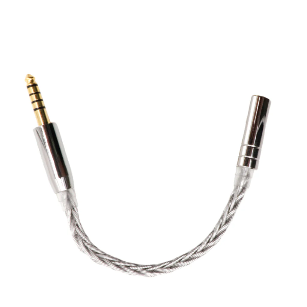XINHS - 8 Core Silver Plated Single Crystal Copper Adapter Cable