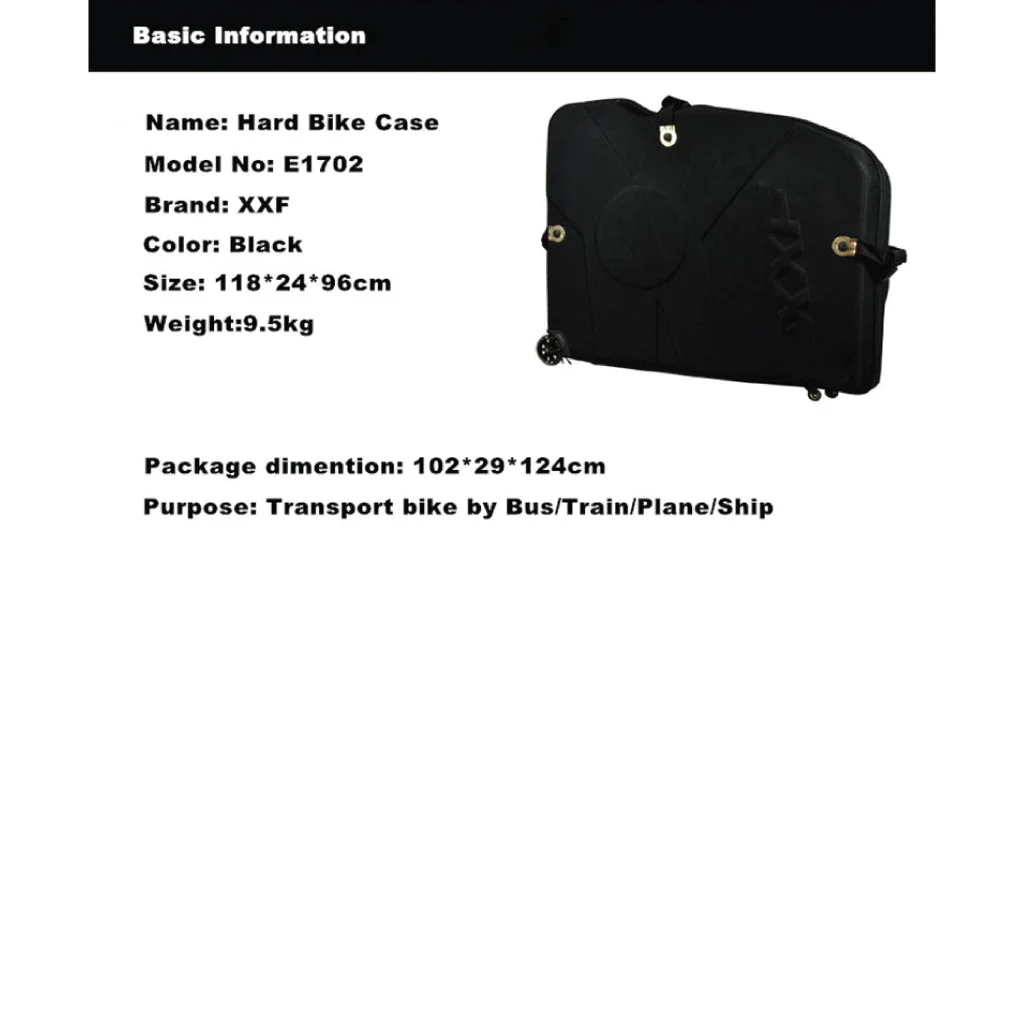 XXF - E1720 EVA Travel Bike Case 29 Inch - Image 21