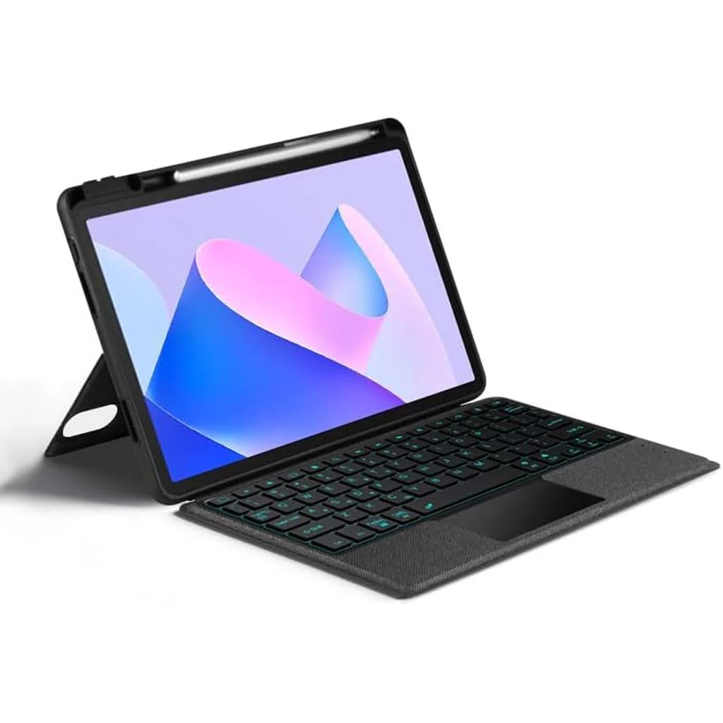 YJ-M711 Keyboard Case for Huawei MatePad 10.95” with Kickstand - Image 2