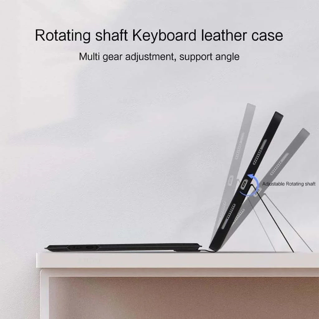 YJ-M711 Keyboard Case for Huawei MatePad 10.95” with Kickstand - Image 5