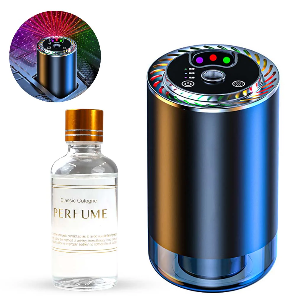 Z11-B Car Air Freshener Automatic Diffuser with Laser Starlight Projector
