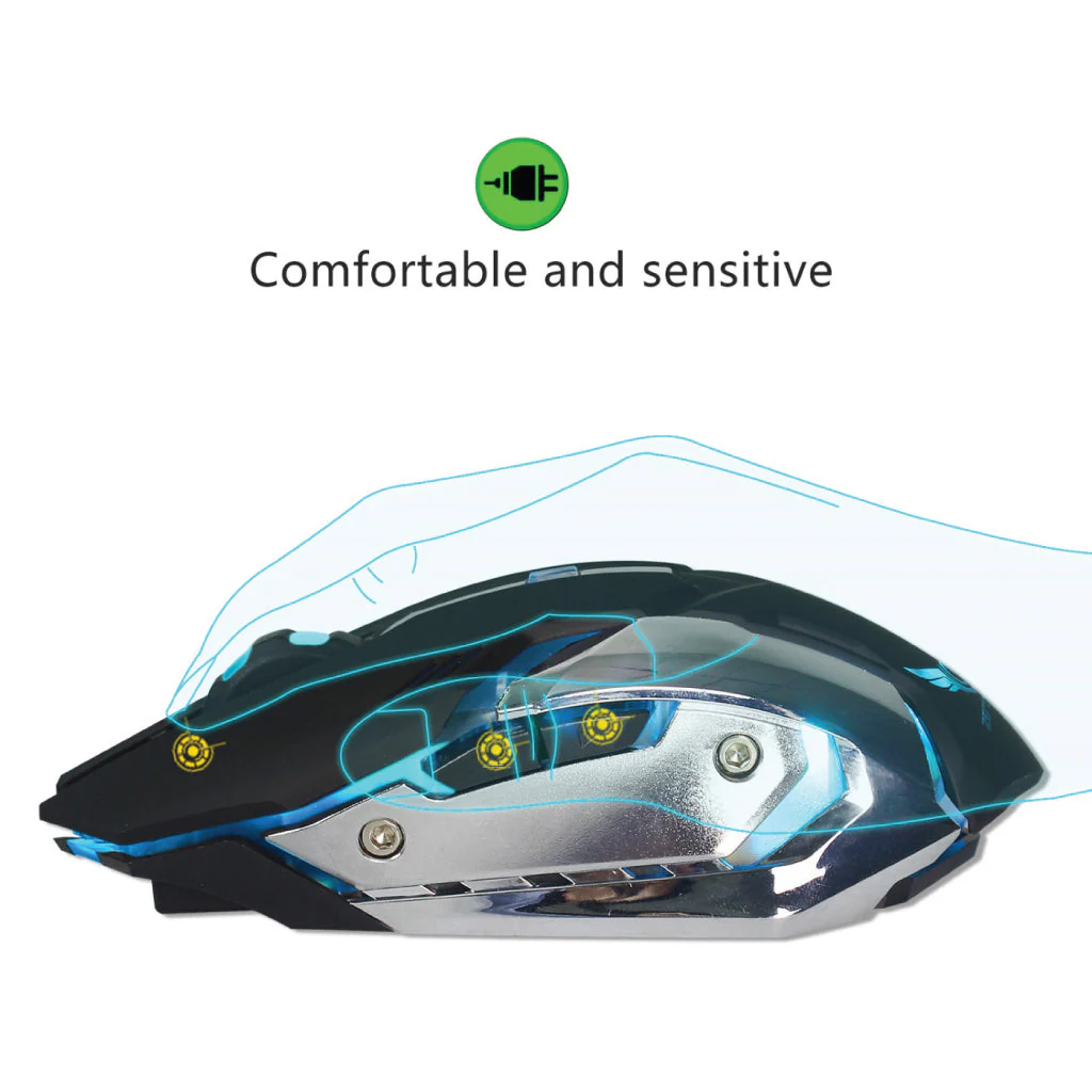 ZERODATE - X70 Wireless Gaming Mouse - Image 9