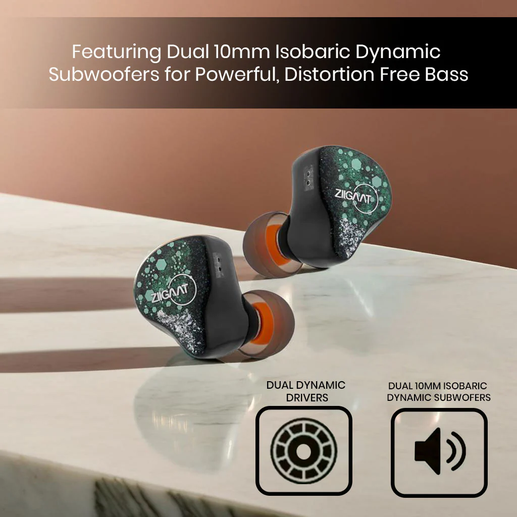 ZiiGaat - Arcanis 2DD + 5BA Hybrid Drivers IEM - Image 3