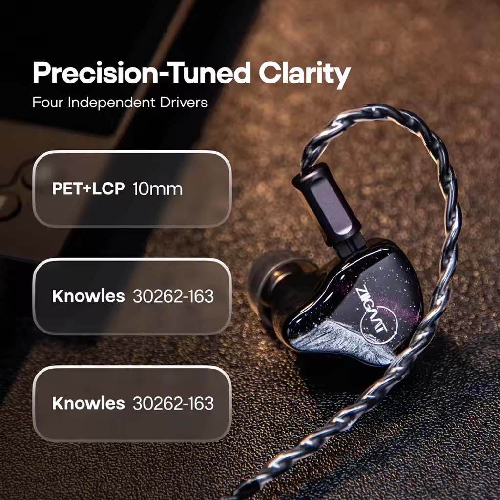 ZiiGaaT - CRESCENT 2DD + 2BA HANDCRAFTED HYBRID IEM - Image 11