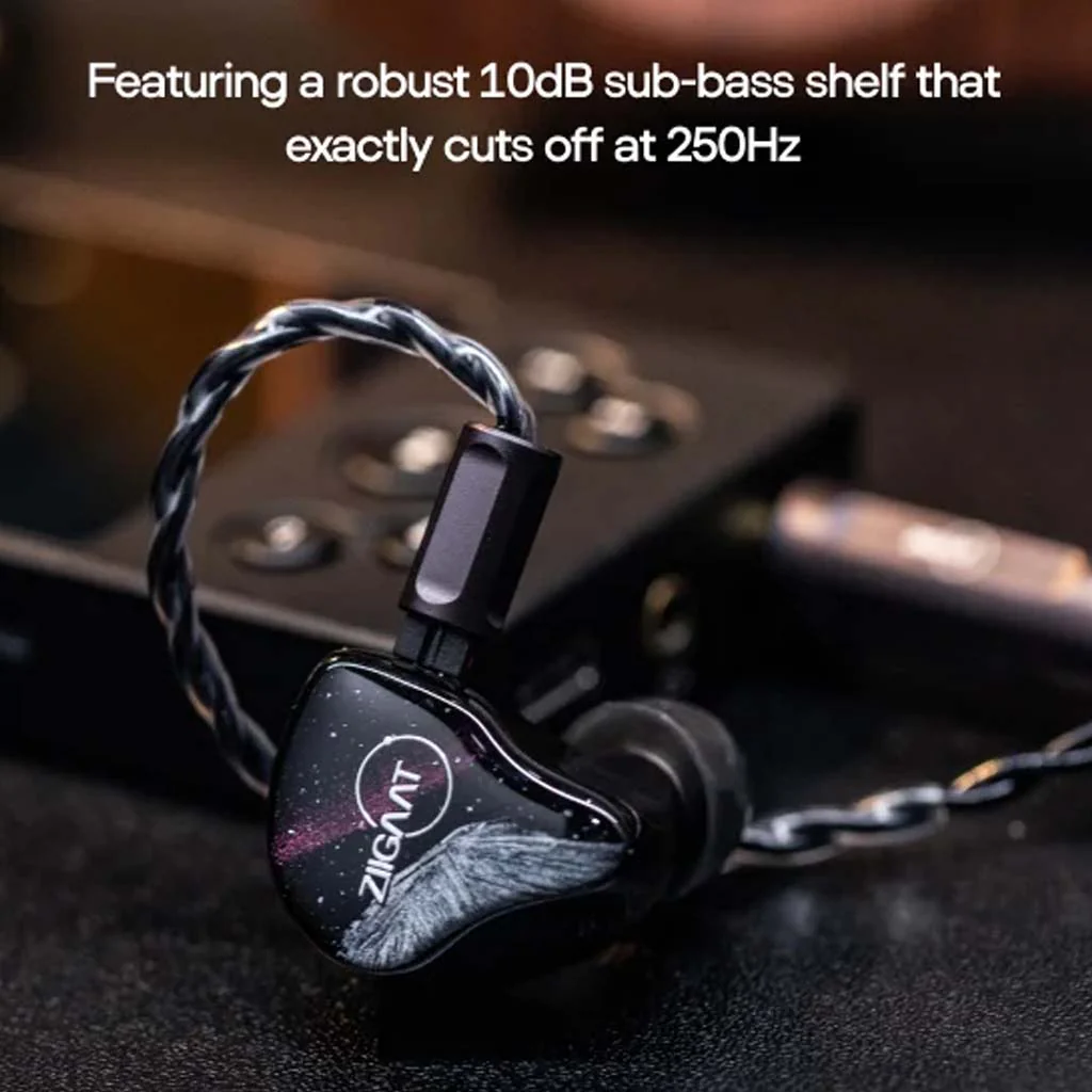ZiiGaaT - CRESCENT 2DD + 2BA HANDCRAFTED HYBRID IEM - Image 4