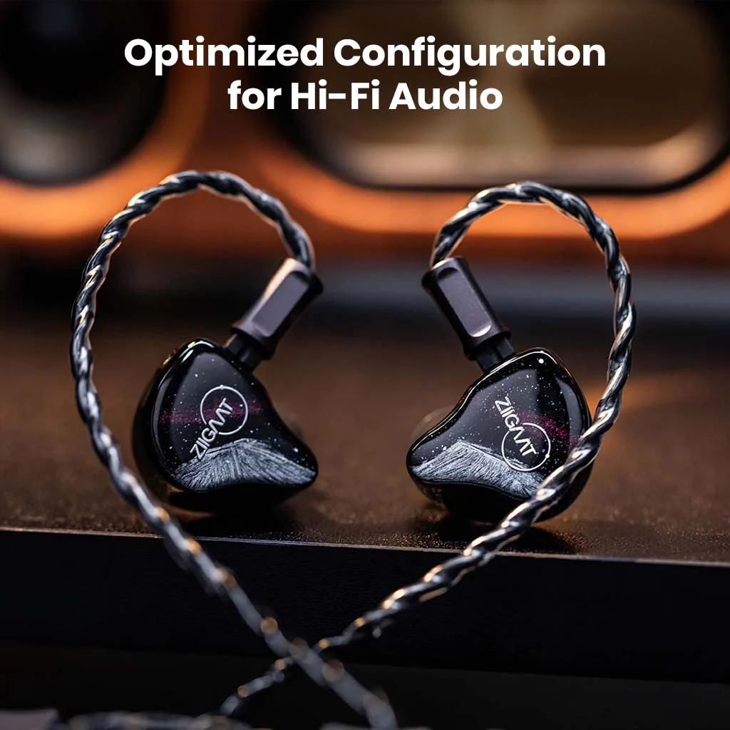 ZiiGaaT - CRESCENT 2DD + 2BA HANDCRAFTED HYBRID IEM - Image 8