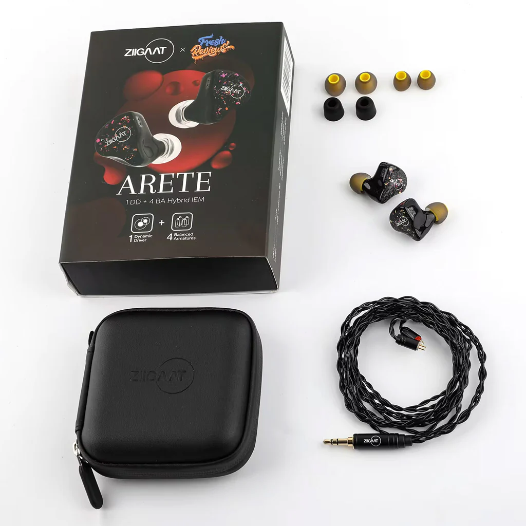 ZiiGaat x Fresh Reviews ARETE Hybrid Driver Flagship IEM - Image 5