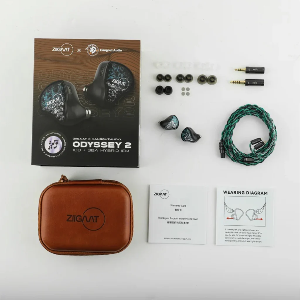 ZiiGaat x Hangout Audio Odyssey 2 1DD + 3BA Hybrid IEM for Audiophiles - Image 9