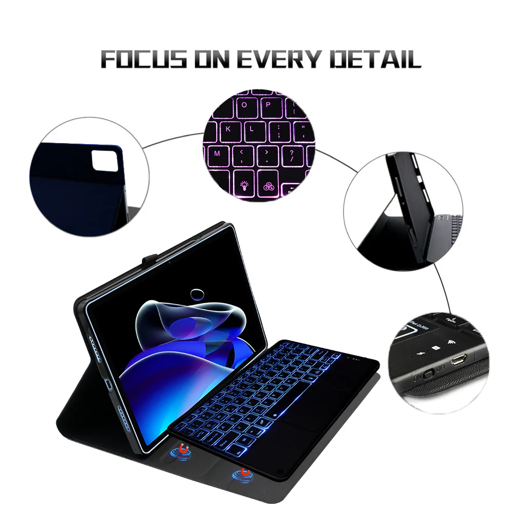 ZW109T Keyboard case for Realme Pad X 11 inch with Touchpad - Image 12
