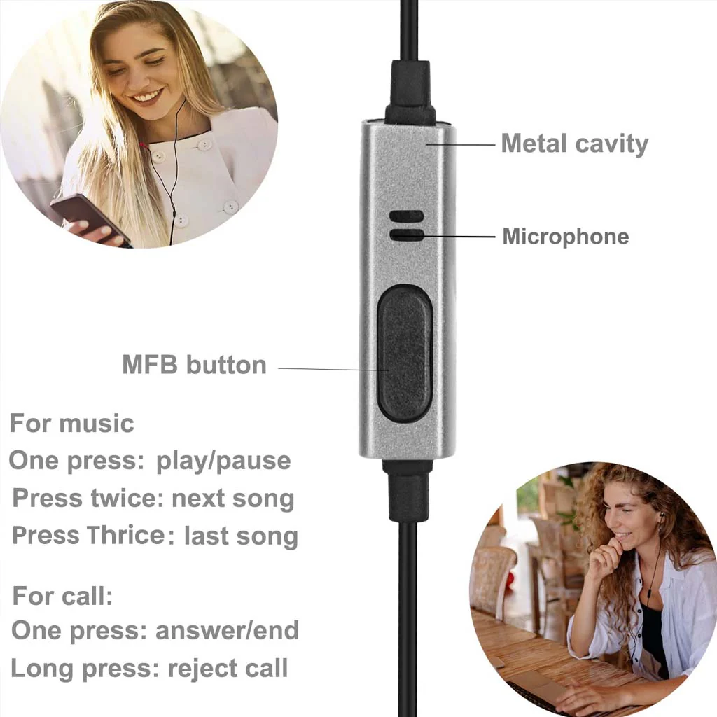 ZXQ A5 Wired Earphone - Image 14